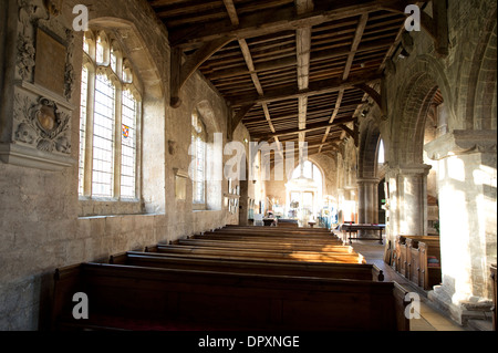 L'église St Mary Whaplode, South Holland, Lincolnshire, Royaume-Uni Banque D'Images