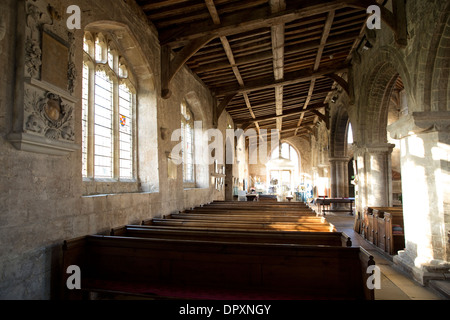 L'église St Mary Whaplode, South Holland, Lincolnshire, Royaume-Uni Banque D'Images