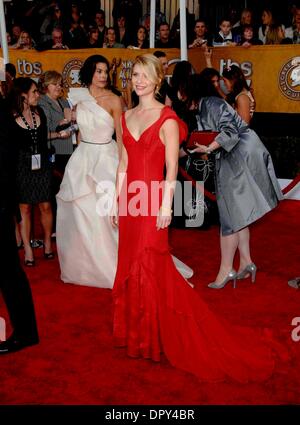 Claire Danes au cours de la 15e édition annuelle des Screen Actors Guild Awards, qui a eu lieu au Shrine Auditorium, le 25 janvier 2009, à Los Angeles..Photo : Michael Germana-Globe Inc., Photos Â© 2009.K60942MGE (Image Crédit : © Michael Germana/Globe Photos/ZUMAPRESS.com) Banque D'Images