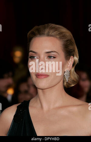 Feb 22, 2009 - Hollywood, Californie, USA - Kate Winslet arrivant à la 81e Academy Awards annuel tenu à le Kodak Theatre à Hollywood. (Crédit Image : © Lisa O'Connor/ZUMA Press) Banque D'Images