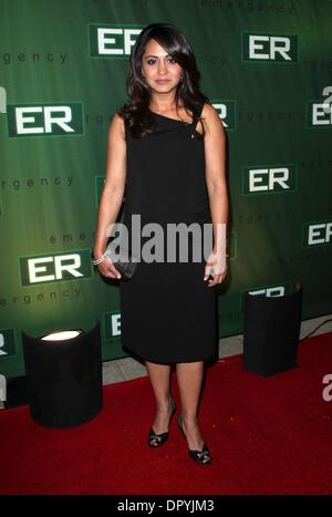 Mar 28, 2009 - Hollywood, Californie, USA - Actrice PARMINDER NAGRA arrivant à l 'ER' dit au revoir après 15 ans a tenu à Social. (Crédit Image : Â© Lisa O'Connor/ZUMA Press) Banque D'Images