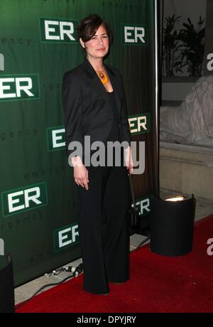 Mar 28, 2009 - Hollywood, Californie, USA - Actrice MAURA TIERNEY arrivant à l 'ER' dit au revoir après 15 ans a tenu à Social. (Crédit Image : Â© Lisa O'Connor/ZUMA Press) Banque D'Images