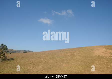 Station de colline à Vagamon, Kerala, Inde Banque D'Images