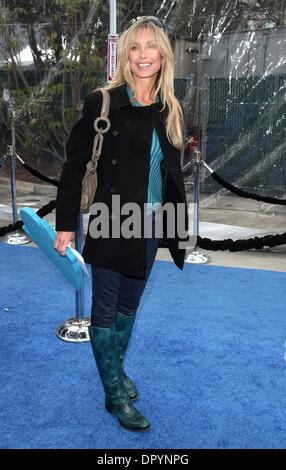 Mar 22, 2009 - Universal City, California, USA - Actrice HEATHER THOMAS arrivant à la 'Monsters vs Aliens' Los Angeles Premiere tenue à l'Amphithéâtre Gibson. (Crédit Image : Â© Lisa O'Connor/ZUMA Press) Banque D'Images