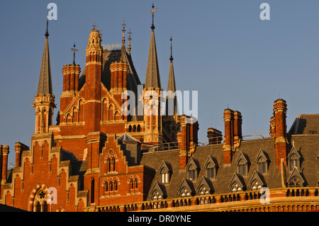 La gare St Pancras London UK Banque D'Images