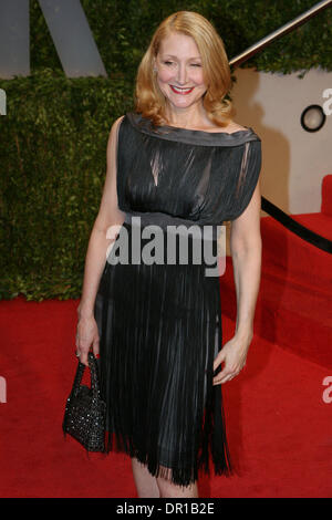 Février 22, 2009 ; West Hollywood, CA, USA ; Patricia Clarkson arrive pour le Vanity Fair et après le dîner de travail à l'hôtel Sunset Tower célébrant la 81e cérémonie des Academy Awards. Schmitt riche/ZUMA Press Banque D'Images