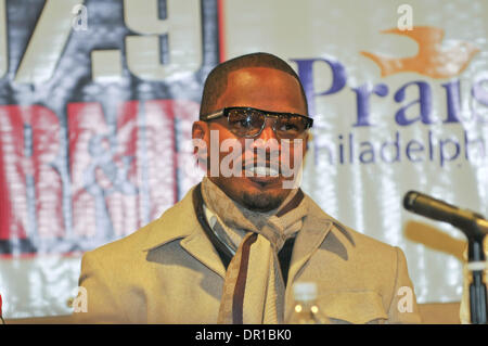 Mar 15, 2009 - Philadelphie, Pennsylvanie, USA - l'acteur et chanteur Jamie Foxx menant une discussion du groupe 'Black' Hollywood à la 2e Conférence annuelle de musique & Divertissement à Philadelphie. (Crédit Image : © Ricky Fitchett/ZUMA Press) Banque D'Images