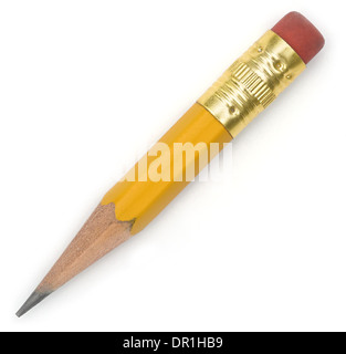 crayon de courte Banque D'Images