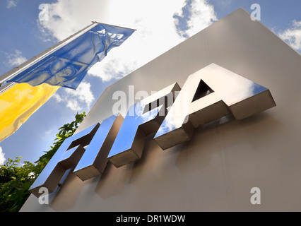 Entrée au siège de la FIFA à Zurich, Suisse Banque D'Images