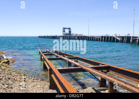 Rampe de Kingscote et Jetty, Kangaroo Island, Australie du Sud, SA, Australie Banque D'Images