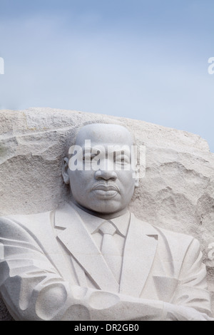 Martin Luther King, Monument à Washington, DC Banque D'Images