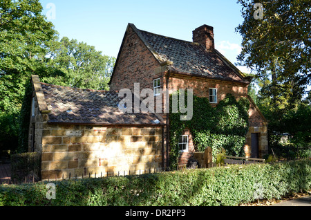 Cook's Cottage à Fitzroy Park, à Melbourne. Banque D'Images