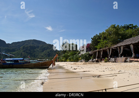 Plage de Koh Phi Phi, Thaïlande Banque D'Images