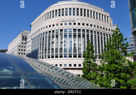 Thomson Reuters, 30 South Colonnade, Canary Wharf, London E14, Royaume-Uni Banque D'Images