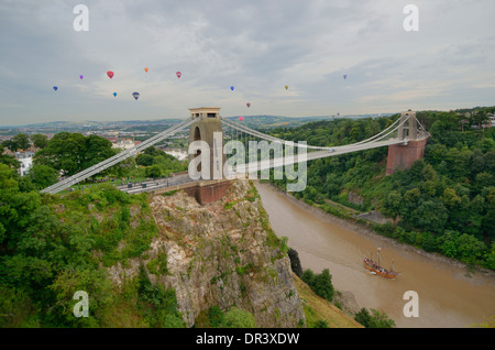 Pont suspendu de Clifton Bristol Angleterre Banque D'Images