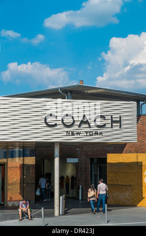 Coach outlet store, sortie ville, metzingen, Bade-Wurtemberg, Allemagne Banque D'Images