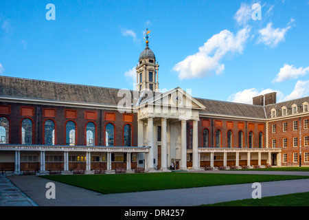 Le Royal Hospital Chelsea et la colonnade, Londres Banque D'Images