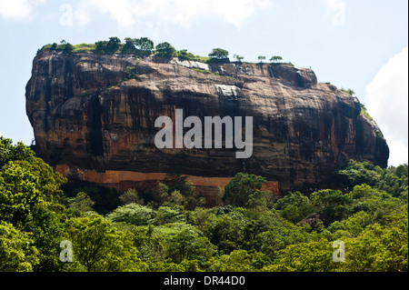 Rocher de Sigiriya, Sri Lanka Banque D'Images