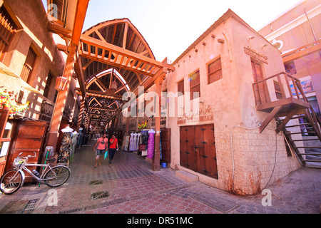 Grand Souk à Deira, DUBAÏ, ÉMIRATS ARABES UNIS Banque D'Images