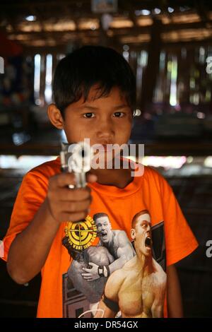 Tribu Karen (baidjan) en Thaïlande Banque D'Images