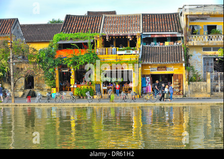 D'autres maisons anciennes d'Hoi An Banque D'Images