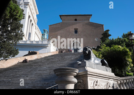 D'Espagne, Rome Italie. Banque D'Images