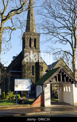 L'église Holy Trinity de Smethwick, West Midlands Banque D'Images