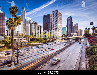 Los Angeles, Californie, USA Centre-ville paysage urbain. Banque D'Images
