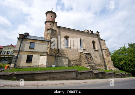 Vieux village de Slovaquie située dans la région de voïvodie de la Ruthénie subcarpatique, SE Pologne Banque D'Images