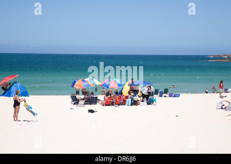 Fingal bay beach à Port Stephens, New South Wales, Australie Banque D'Images