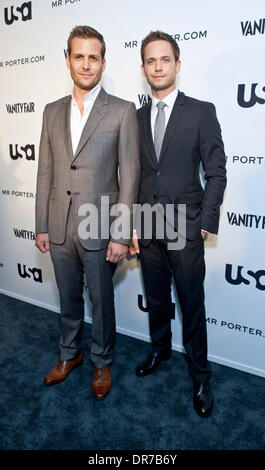 Gabriel Macht et Patrick J. Adams USA Network et Mr Porter.com présente "une histoire" convient à New York City, USA - 12.06.12 Banque D'Images