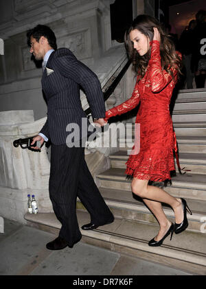 David Gandy et Sarah Ann Macklin Collection de mode masculine Esquire a tenu à l'hôtel Corinthia - à l'extérieur de Londres, Angleterre - 15.06.12 Banque D'Images