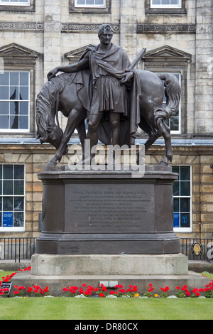 Statue en bronze du Général John Hope Banque D'Images