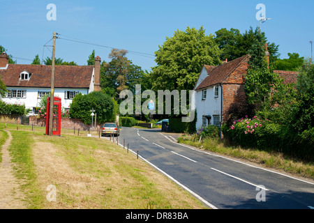 Le Village de Betchworth Surrey et le Dauphin Public House Banque D'Images