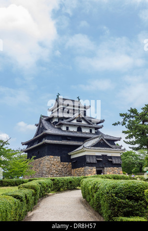 Château de Matsue, Matsue, Préfecture de Shimane, Japon Banque D'Images