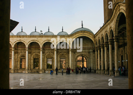 La Citadelle de Saladin au Caire, une cité médiévale fortification islamique au Caire, Égypte. Banque D'Images