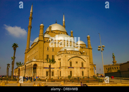 La Citadelle de Saladin au Caire, une cité médiévale fortification islamique au Caire, Égypte. Banque D'Images