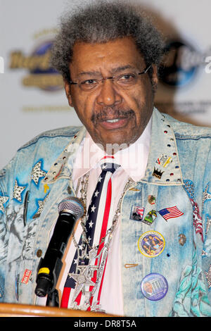 Don King Conférence de presse pour le Viva Don King Boxing II au Paradis Vivre au Seminole Hard Rock Hotel & Casino Hollywood, Floride - 20.06.12 Banque D'Images
