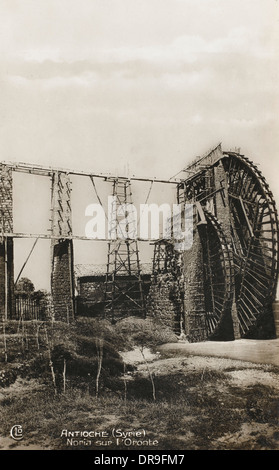 Antioche - Turquie - grande roue hydraulique Banque D'Images