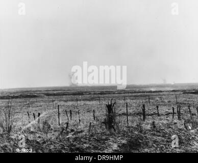 Bataille de la crête de Vimy 1917 Banque D'Images