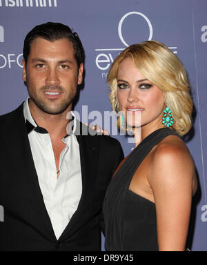 Maksim Chmerkovskiy, Peta Murgatroyd australiens en Film Awards & Dîner-bénéfice 2012 tenue à l'hôtel InterContinental - Arrivées Los Angeles, Californie - 27.06.12 Banque D'Images