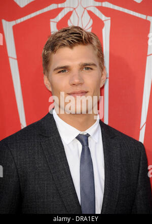 Chris Zylka Los Angeles premiere de 'The Amazing Spider-Man' qui s'est tenue au Regency Village Theatre - Arrivals Westwood, Californie - 28.06.12 Banque D'Images