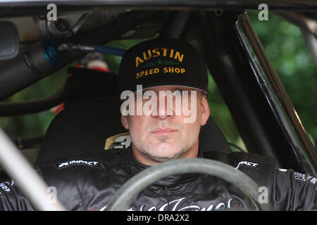 Jesse James Goodwood Festival of Speed - Jour 1 Goodwood, Angleterre - 29.06.12 Avec : Jesse James Où : Goodwood, Royaume-Uni Quand : 29 Juin 2012 Banque D'Images