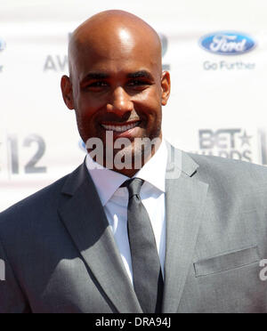 Boris Kodjoe 2012 BET Awards Au Shrine Auditorium - Arrivées Los Angeles, Californie - 01.07.12 Banque D'Images