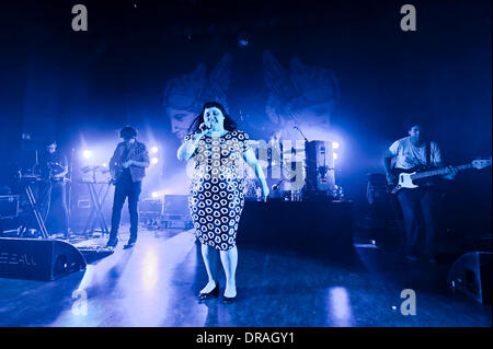 Beth Ditto de Gossip en live au Shepherds Bush Empire de Londres, Angleterre - 05.07.12 Banque D'Images