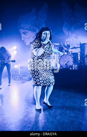 Beth Ditto de Gossip en live au Shepherds Bush Empire de Londres, Angleterre - 05.07.12 Banque D'Images