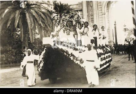 Mariage de Farouk I d'Égypte - Procession cérémonielle Banque D'Images