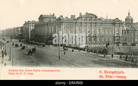 Palais Anichkov, Saint-Pétersbourg, Russie Banque D'Images