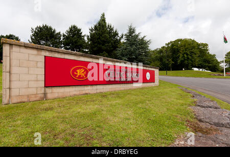 Vue générale de la Celtic Manor Resort dans la vallée de l''Usk. Le Celtic Manor Resort sera l'hôte de la "Vie" de la Fondation Musique événement de collecte de fonds de bienfaisance le samedi (14Sep12) Newport, Pays de Galles - 13.07.12 Banque D'Images