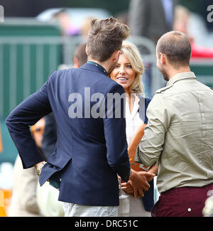 Molly Roi Veuve Clicquot Gold Cup - tournoi de Polo tenue à Cowdray Park Polo Club Midhurst, Angleterre - 15.07.12 Banque D'Images